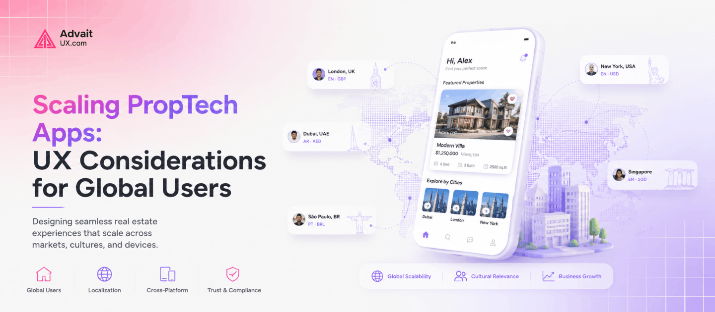Scaling PropTech Apps UX Considerations for Global Users