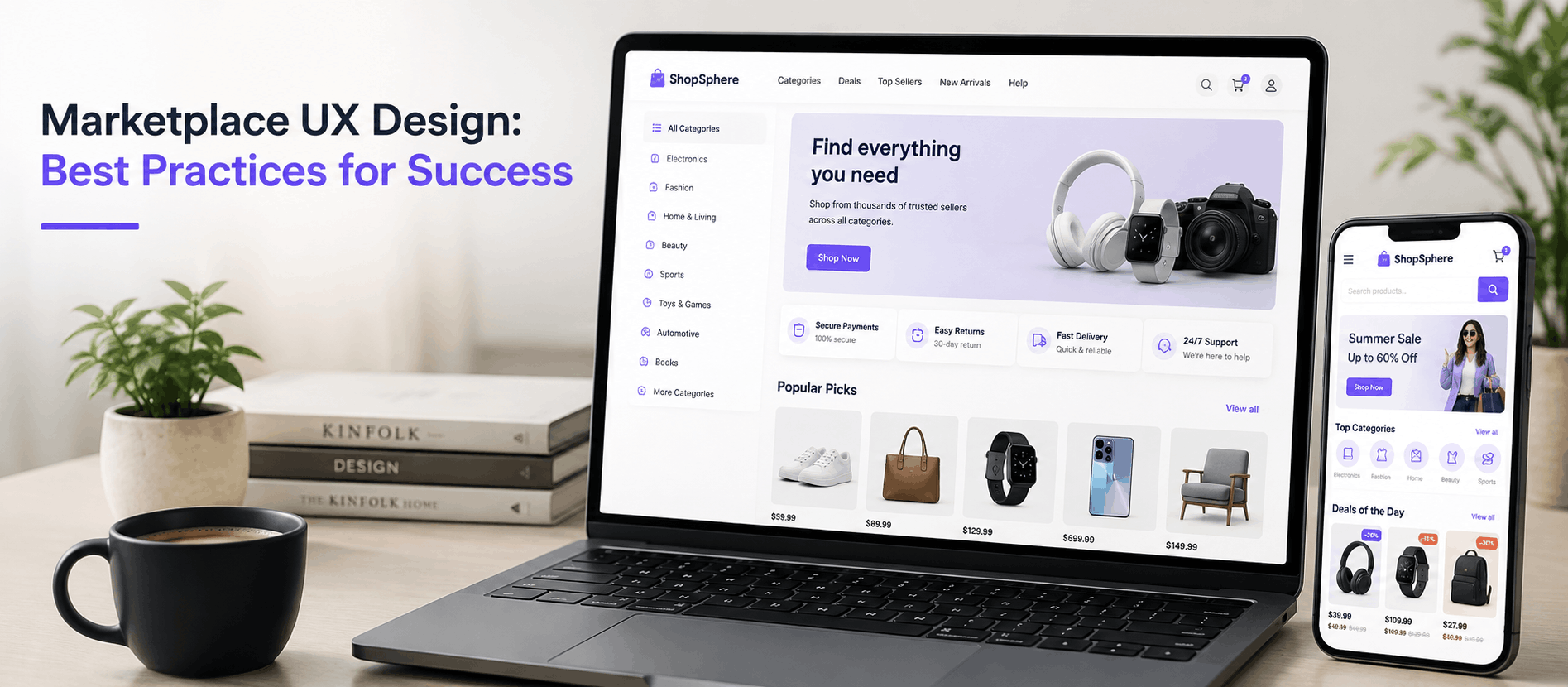 Marketplace UX Design Best Practices for Success