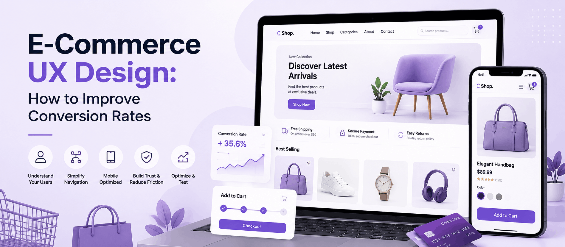 E-Commerce UX Design How to Improve Conversion Rates