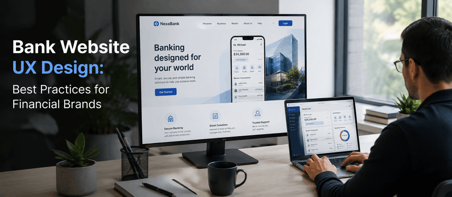 Bank Website UX Design Best Practices for Financial Brands
