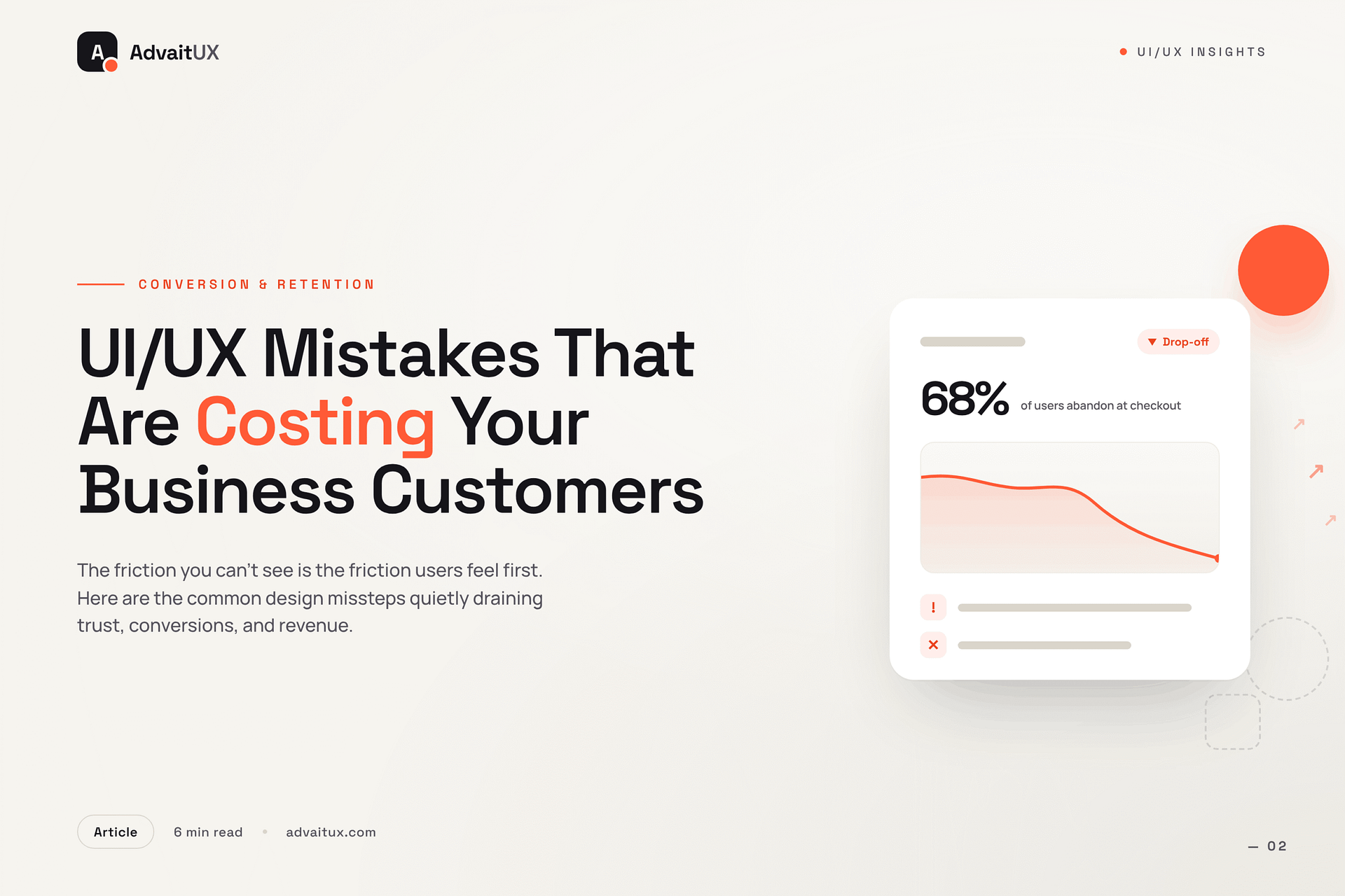 UI/UX Mistakes That Are Costing Your Business Customers