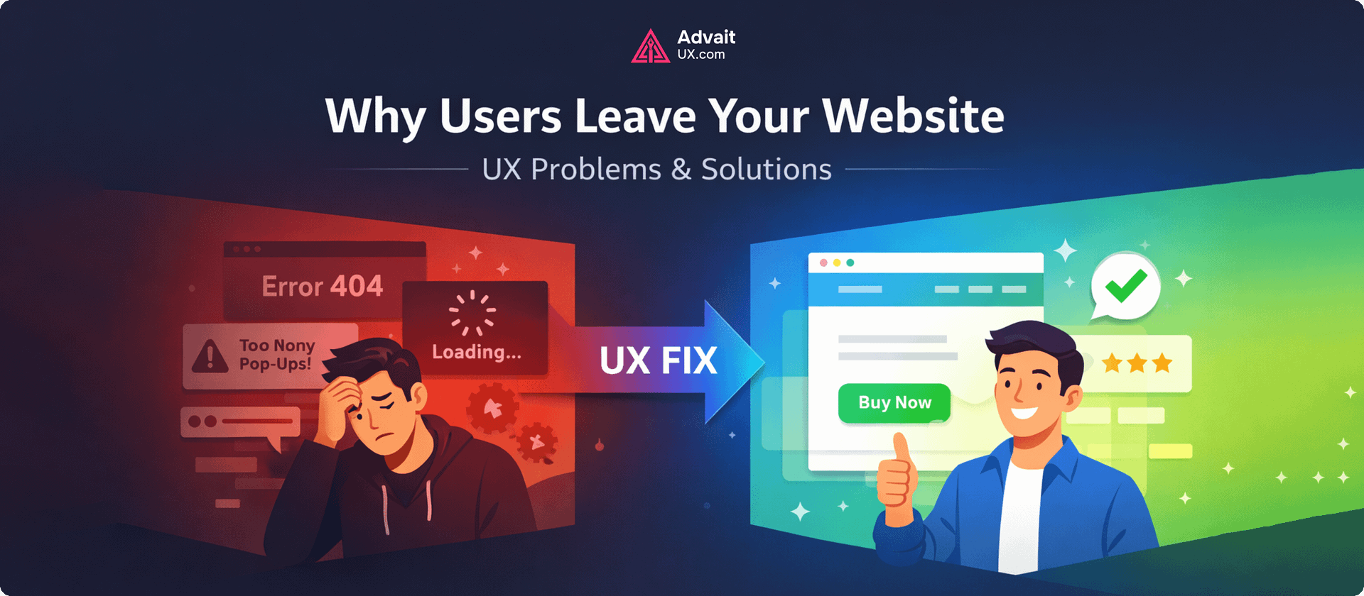 Why Users Leave Your Website: UX Problems and Solutions