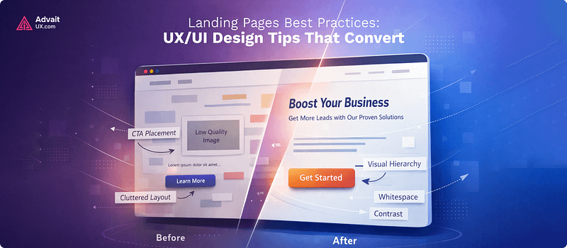 Landing Pages Best Practices: UX/UI Design Tips That Convert